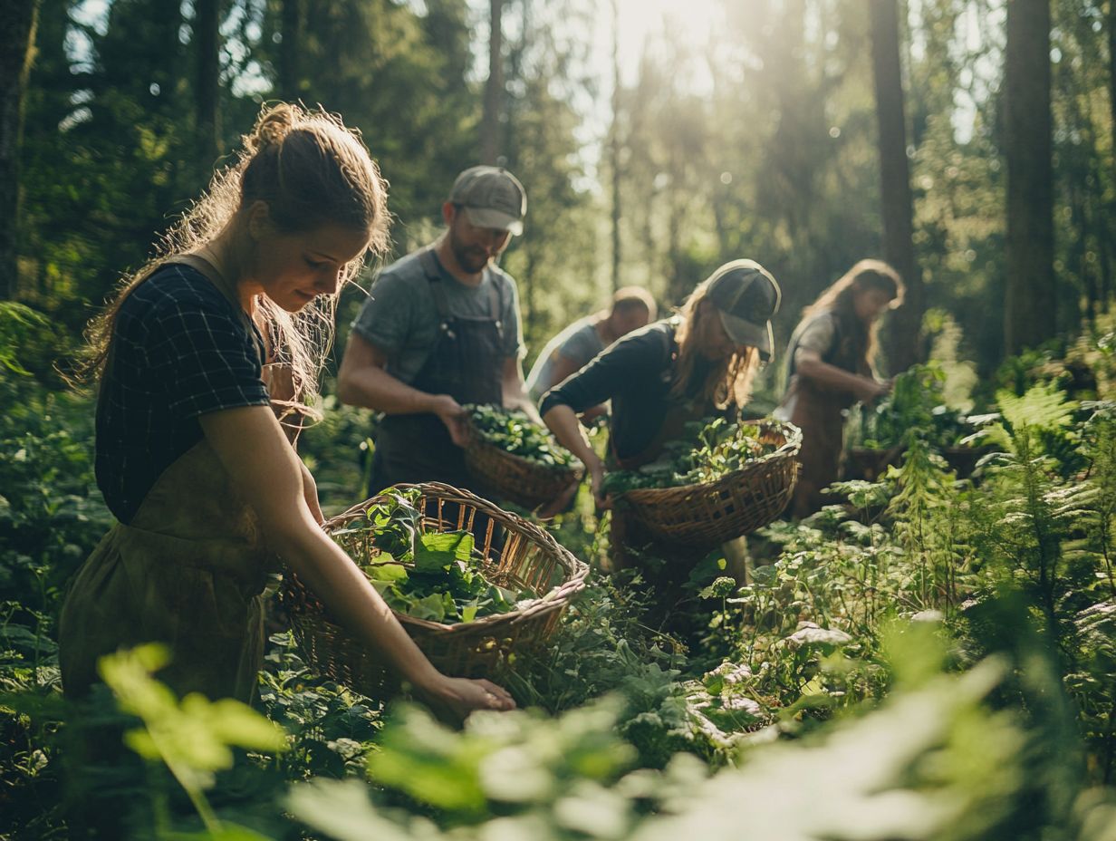 The Impact of Foraging on Food Security