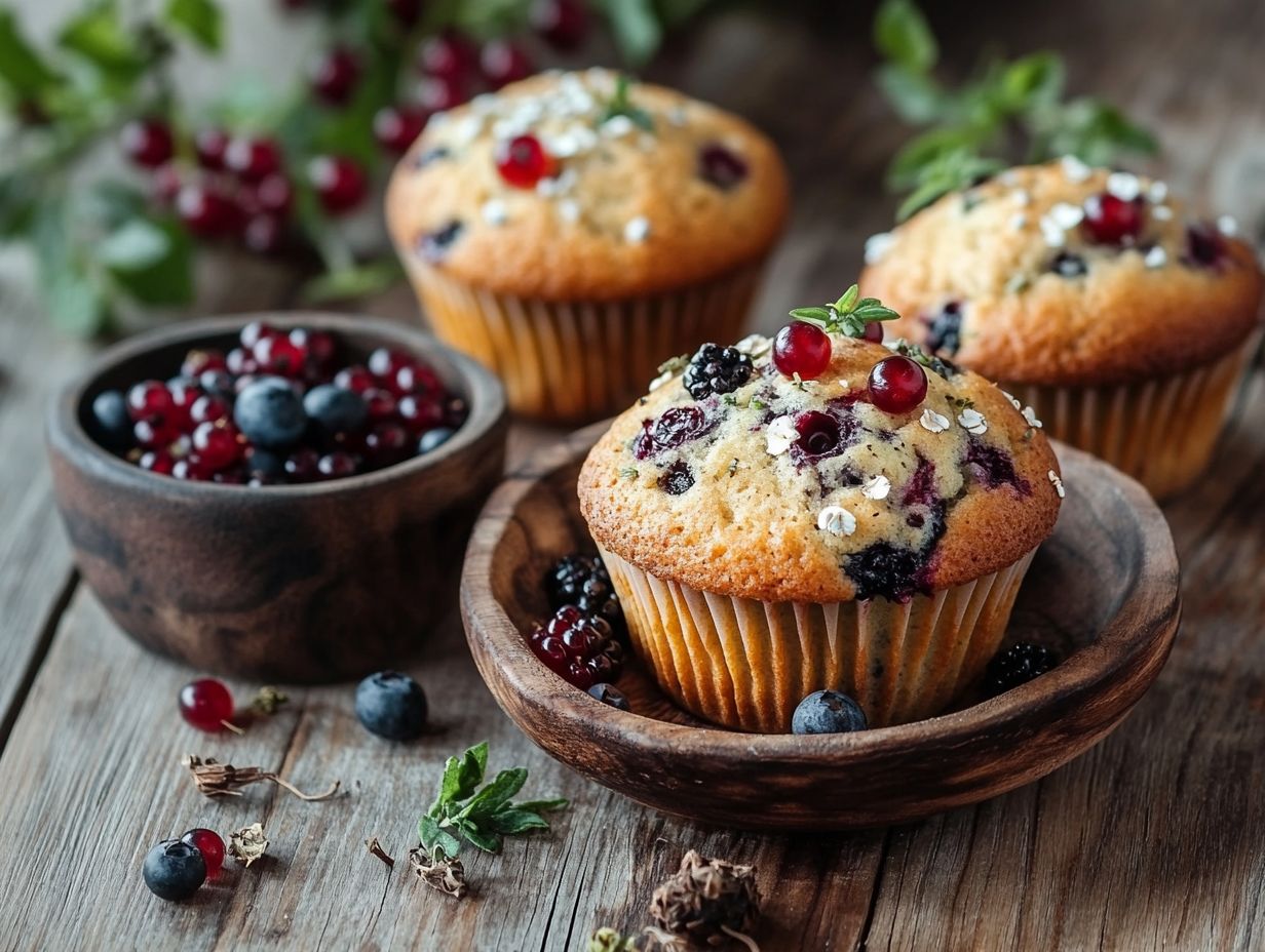 Wild Edible Muffins