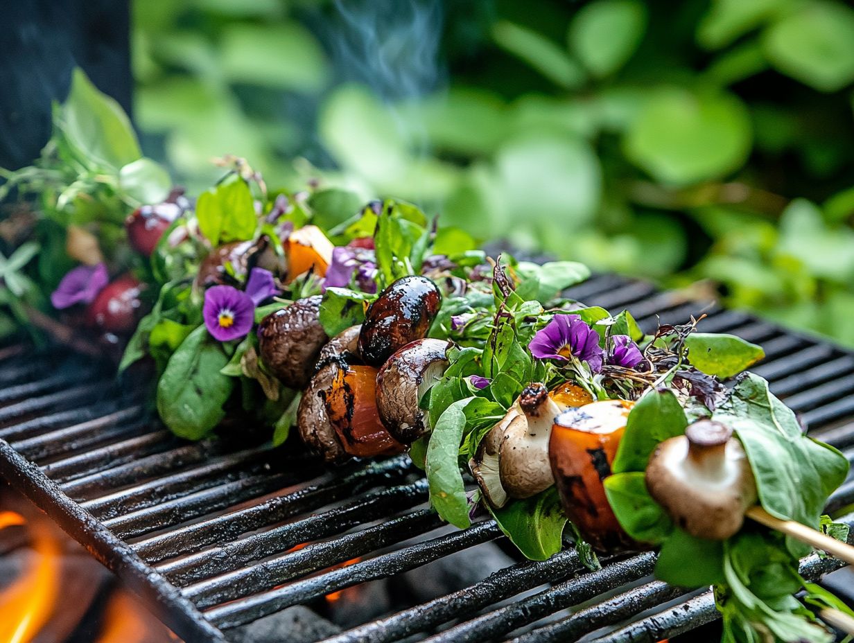 How to Identify and Harvest Wild Edible Skewer Ingredients