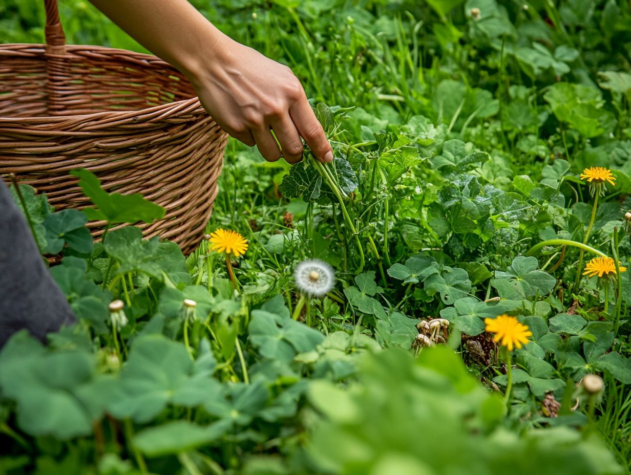 Common Types of Wild Edibles