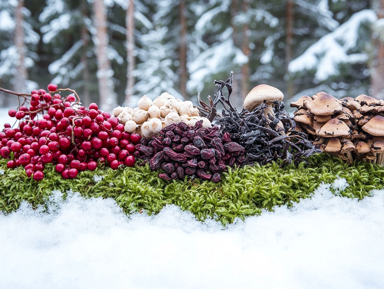 An overview of the risks associated with foraging for winter edibles.