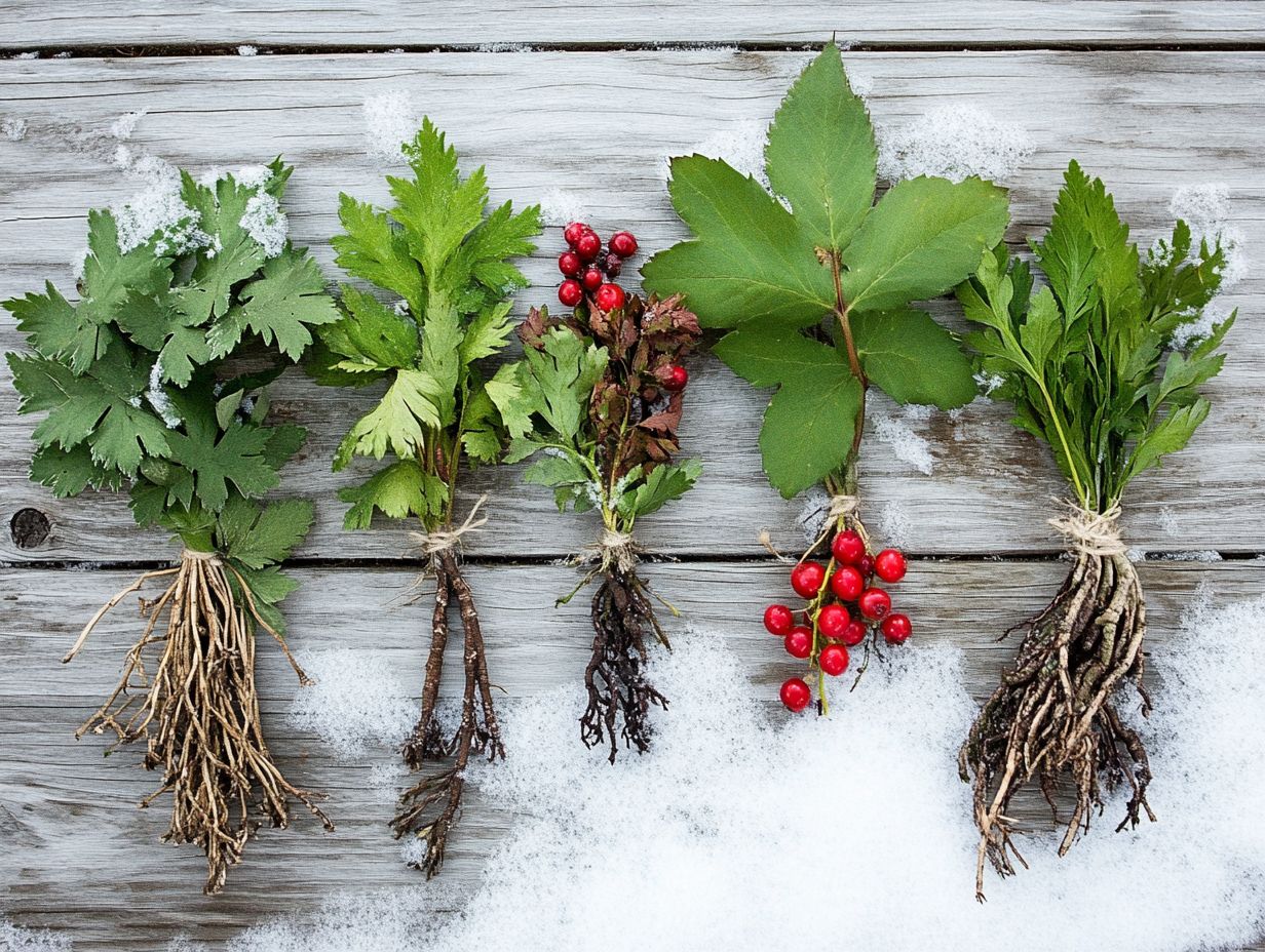 Identifying Winter Foraging Plants Safely