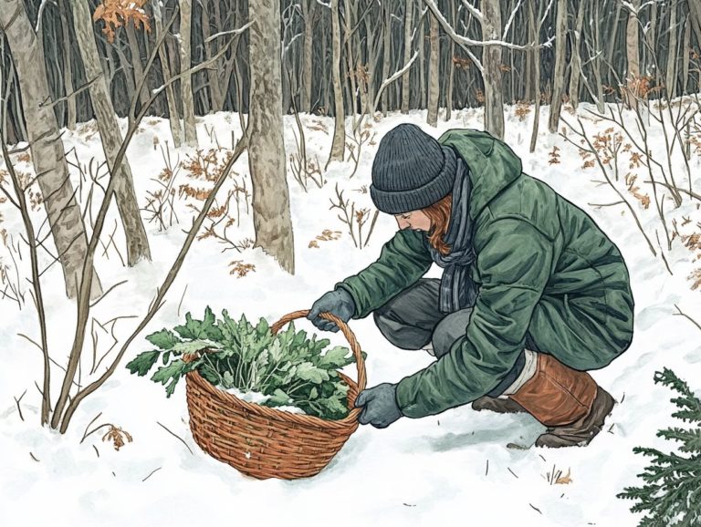 Winter Foraging: Finding Edibles in Cold Months